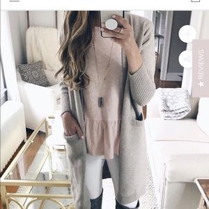 Goodnight Macaroon Carrie open cardigan